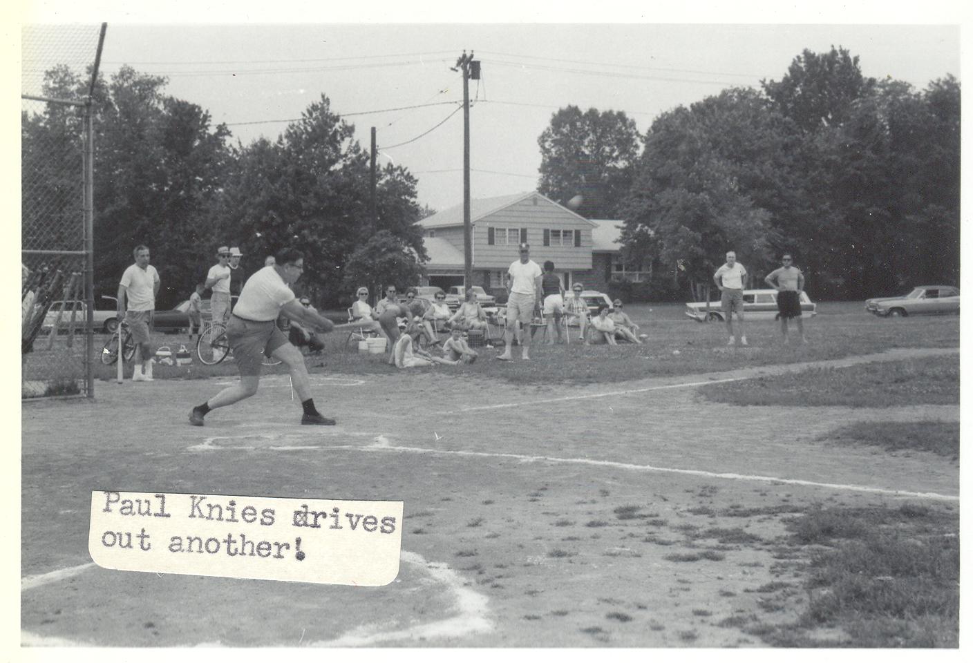 1967-The Father-Son Baseball Game! | The Roslyn Road Salem Ridge Gang!1408 x 960